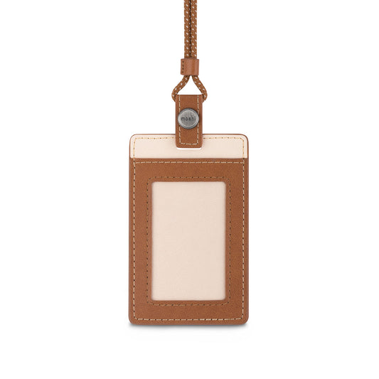 Vegan Leather Badge/ID Holder